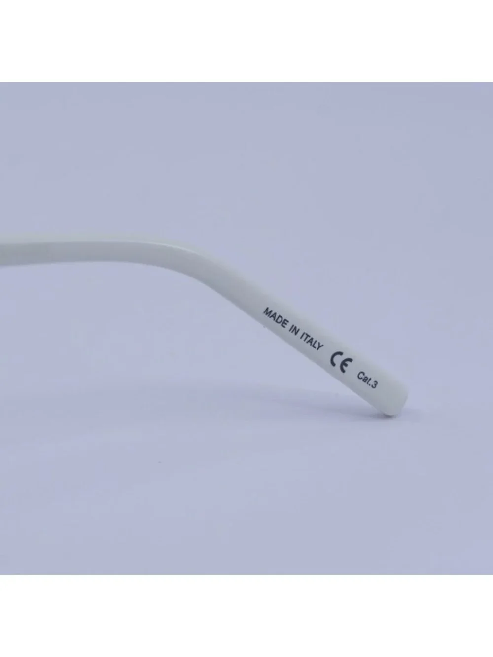 Saint Laurent SL108 011 Sunglasses Ivory Browline Frame, Black Lenses